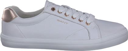 ΓΥΝΑΙΚΕΙΑ SNEAKERS ΜΕ ΚΟΡΔΟΝΙΑ ''SEAVILLE'' - 20531520 ΛΕΥΚΟ GANT