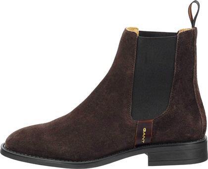 ΓΥΝΑΙΚΕΙΑ SUEDE ΜΠΟΤΑΚΙΑ CHELSEA ΜΟΝΟΧΡΩΜΑ ''FAYY'' - 31553127 ΚΑΦΕ GANT