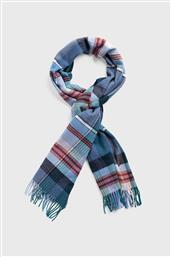 ΓΥΝΑΙΚΕΙΟ ΚΑΣΚΟΛ CHECK WOOL - 4920076 ΜΠΛΕ GANT