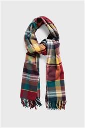 ΓΥΝΑΙΚΕΙΟ ΚΑΣΚΟΛ CHECK WOOL - 4920076 ΜΠΟΡΝΤΟ GANT