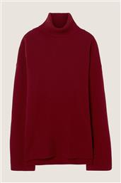 ΓΥΝΑΙΚΕΙΟ ΜΑΛΛΙΝΟ ΠΛΕΚΤΟ ΜΕ ΖΙΒΑΓΚΟ LAMBSWOOL CASHMERE TURTLENECK - 4802067 ΜΠΟΡΝΤΟ GANT