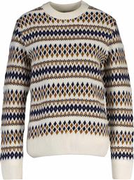 ΓΥΝΑΙΚΕΙΟ ΜΑΛΛΙΝΟ ΠΟΥΛΟΒΕΡ ΜΕ GEOMETRICAL PATTERN REGULAR FIT - 4805363 ΚΡΕΜ GANT