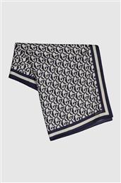 ΓΥΝΑΙΚΕΙΟ ΜΕΤΑΞΩΤΟ ΦΟΥΛΑΡΙ ΜΕ G PATTERN - 4920266 ΜΠΛΕ ΣΚΟΥΡΟ GANT