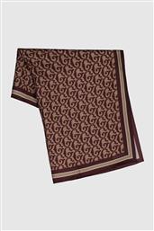 ΓΥΝΑΙΚΕΙΟ ΜΕΤΑΞΩΤΟ ΦΟΥΛΑΡΙ ΜΕ G PATTERN - 4920266 ΜΠΟΡΝΤΟ GANT