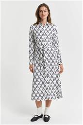 ΓΥΝΑΙΚΕΙΟ MIDI ΦΟΡΕΜΑ ΣΕΜΙΖΙΕ ΜΕ ROPE PRINT ΚΑΙ ΖΩΝΗ SLIM FIT - 4503396 ΚΡΕΜ GANT