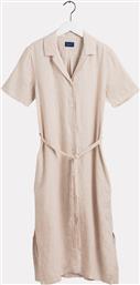 ΓΥΝΑΙΚΕΙΟ MIDI ΛΙΝΟ ΦΟΡΕΜΑ ΜΕ ΚΟΥΜΠΙΑ ''CHAMBRAY'' - 4503090 ΜΠΕΖ GANT