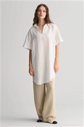 ΓΥΝΑΙΚΕΙΟ MINI ΦΟΡΕΜΑ ΑΠΟ ΛΙΝΑΡΙ RELAXED FIT - 4503318 ΛΕΥΚΟ GANT