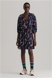 ΓΥΝΑΙΚΕΙΟ MINI ΦΟΡΕΜΑ ΜΕ ALL-OVER PRINT RELAXED FIT ''SAILING'' - 4503167 ΜΠΛΕ ΣΚΟΥΡΟ GANT