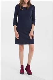 ΓΥΝΑΙΚΕΙΟ MINI ΒΑΜΒΑΚΕΡΟ ΦΟΡΕΜΑ ΜΕ ALL-OVER HERRINGBONE PATTERN - 4501034 ΜΠΛΕ ΣΚΟΥΡΟ GANT