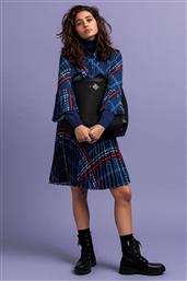 ΓΥΝΑΙΚΕΙΟ ΠΛΙΣΕ ΦΟΡΕΜΑ ΜΕ PRINT ''SIGNATURE WEAVE PLISSE'' - 4503096 ΜΠΛΕ GANT