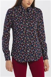 ΓΥΝΑΙΚΕΙΟ ΠΟΥΚΑΜΙΣΟ ΜΕ ALL OVER FLORAL PRINT - 4320103 ΜΠΛΕ ΣΚΟΥΡΟ GANT