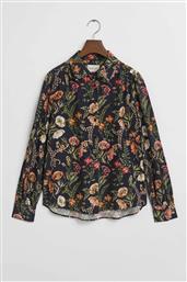 ΓΥΝΑΙΚΕΙΟ ΠΟΥΚΑΜΙΣΟ ΜΕ ALL-OVER FLORAL PRINT REGULAR FIT - 4300573 ΜΠΛΕ ΣΚΟΥΡΟ GANT