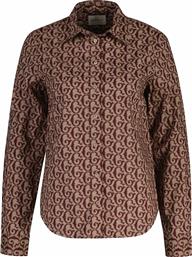 ΓΥΝΑΙΚΕΙΟ ΠΟΥΚΑΜΙΣΟ ΜΕ ALL-OVER MONOGRAM PATTERN REGULAR FIT - 4300559 ΜΠΟΡΝΤΟ GANT