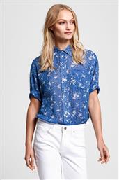 ΓΥΝΑΙΚΕΙΟ ΠΟΥΚΑΜΙΣΟ ΜΕ FLORAL PRINT ''CHIFFON'' - 4320123 ΜΠΛΕ GANT