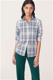 ΓΥΝΑΙΚΕΙΟ ΠΟΥΚΑΜΙΣΟ TECH PREP FLANNEL - 4311034 ΜΠΛΕ GANT