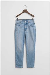 ΓΥΝΑΙΚΕΙΟ ΤΖΙΝ ΠΑΝΤΕΛΟΝΙ CROPPED SLIM FIT - 4100196 DENIM BLUE ΑΝΟΙΧΤΟ GANT από το NOTOS