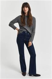 ΓΥΝΑΙΚΕΙΟ ΤΖΙΝ ΠΑΝΤΕΛΟΝΙ FLARED ΠΕΝΤΑΤΣΕΠΟ SLIM FIT - 4100237 DENIM BLUE ΣΚΟΥΡΟ GANT