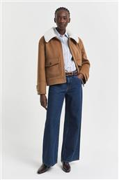 ΓΥΝΑΙΚΕΙΟ ΤΖΙΝ ΠΑΝΤΕΛΟΝΙ ΠΕΝΤΑΤΣΕΠΟ WIDE FIT - 4100256 DENIM BLUE ΣΚΟΥΡΟ GANT από το NOTOS