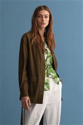 ΓΥΝΑΙΚΕΙΟ UTILITY JACKET ΜΕ ΖΩΝΗ ΣΤΗ ΜΕΣΗ ''FLUID'' - 4700153 ΧΑΚΙ GANT