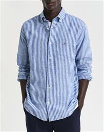 ΠΟΥΚΑΜΙΣΟ ΜΜ REG COTTON LINEN STRIPE SHIRT GANT