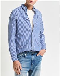 ΠΟΥΚΑΜΙΣΟ ΜΜ REG POPLIN STRIPE SHIRT GANT