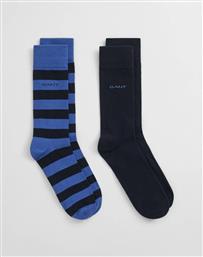 ΚΑΛΤΣΕΣ ΣΕΤ 2 ΤΕΜ BARSTRIPE AND SOLID SOCKS 2-PACK GANT