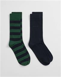 ΚΑΛΤΣΕΣ ΣΕΤ 2 ΤΕΜ BARSTRIPE AND SOLID SOCKS 2-PACK GANT