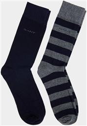 ΚΑΛΤΣΕΣ ΣΕΤ 2 ΤΕΜ BARSTRIPE AND SOLID SOCKS 2-PACK GANT
