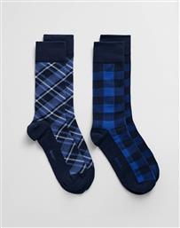 ΚΑΛΤΣΕΣ ΣΕΤ 2 ΤΕΜ CHECK SOCKS 2-PACK GIFT BOX GANT