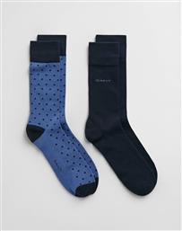 ΚΑΛΤΣΕΣ ΣΕΤ 2 ΤΕΜ DOT AND SOLID SOCKS 2-PACK GANT