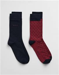 ΚΑΛΤΣΕΣ ΣΕΤ 2 ΤΕΜ DOT AND SOLID SOCKS 2-PACK GANT