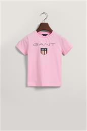 ΠΑΙΔΙΚΟ T-SHIRT ΜΕ LOGO PRINT - 805114 ΡΟΖ GANT