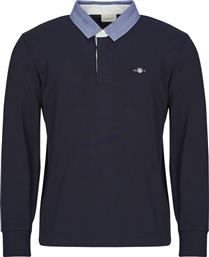 ΠΟΛΟ ΜΕ ΜΑΚΡΙΑ ΜΑΝΙΚΙΑ REG CHAMBRAY HEAVY RUGGER GANT