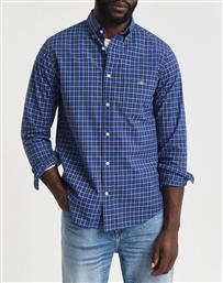 ΠΟΥΚΑΜΙΣΟ ΜΜ REG CLASSIC POPLIN CHECK GANT