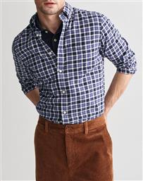 ΠΟΥΚΑΜΙΣΟ ΜΜ REG LIGHT TWILL CHECK SHIRT GANT