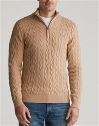 ΠΟΥΛΟΒΕΡ ΜΜ COTTON CABLE HALF ZIP GANT