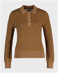 ΠΟΥΛΟΒΕΡ ΜΜ MONOGRAM KNIT POLO GANT