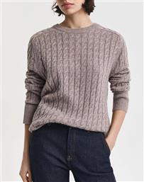 ΠΟΥΛΟΒΕΡ ΜΜ WOOL CABLE KNIT C-NECK GANT