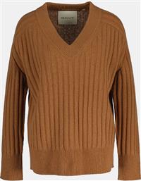 ΠΟΥΛΟΒΕΡ ΜΜ WOOL RIBBED V-NECK GANT