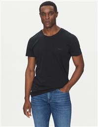 ΣΕΤ 2 T-SHIRTS 900012008 ΜΑΥΡΟ REGULAR FIT GANT