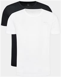 ΣΕΤ 2 T-SHIRTS C-NECK 2 PACK 900002008 ΜΑΥΡΟ REGULAR FIT GANT