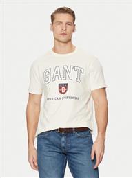 T-SHIRT 2003290 ΕΚΡΟΥ REGULAR FIT GANT