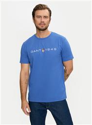 T-SHIRT GRAPHIC 2003242 ΜΠΛΕ REGULAR FIT GANT