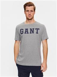 T-SHIRT MD. SS 2003213 ΓΚΡΙ REGULAR FIT GANT