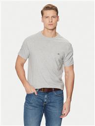 T-SHIRT SHIELD 2003185 ΓΚΡΙ SLIM FIT GANT