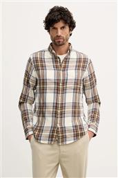 ΒΑΜΒΑΚΕΡΟ ΠΟΥΚΑΜΙΣΟ ΑΝΔΡΙΚΟ, ΧΡΩΜΑ: ΜΠΕΖ, 3250243 GANT