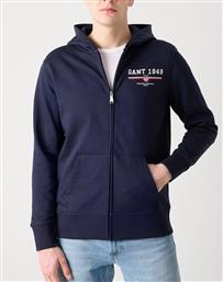 ΖΑΚΕΤΑ ΦΟΥΤΕΡ GRAPHIC FULL ZIP HOODIE GANT