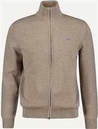 ΖΑΚΕΤΑ ΠΛΕΚΤΗ CASUAL COTTON ZIP CARDIGAN GANT