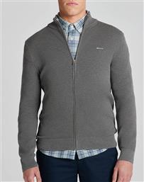ΖΑΚΕΤΑ ΠΛΕΚΤΗ COTTON PIQUE ZIP CARDIGAN GANT