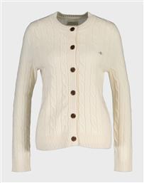 ΖΑΚΕΤΑ ΠΛΕΚΤΗ LAMBSWOOL CABLE KNIT CARDIGAN GANT